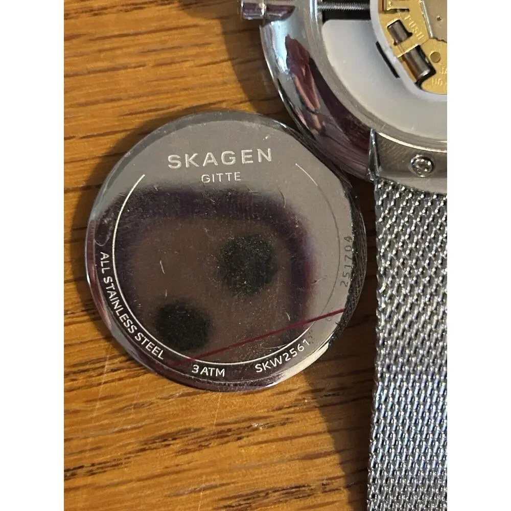Skagen Skw2561 Gitte Dial Black Dial Stainless‎ Steel Women's Watch